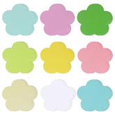 108 Pcs Spring Flowers Paper Cutouts,Assorted Color Cut Outs Double Printed With 120Pcs Glue Points Easter For Bulletin Board Diy Party Craft Decoration