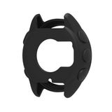 Compatible With Garmin Forerunner 165 Case, Silcone Case Screen Protector Cover Anti-Scratch Bumper Protective Shell For Garmin Forerunner 165 Smartwatch (Black)