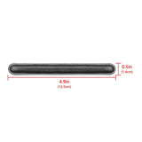 Geekria Protein Leather Headband Pad Compatible with AKG K450, K451, Q460 Headphones, Replacement Band Repair Part (Black)