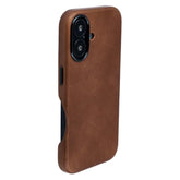 Genuine Leather Case V2 For Iphone 16 With Full Camera Control Cutout, Compatible With Magsafe (Msgl, Brown)