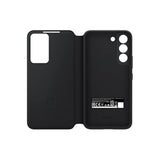 Samsung Galaxy S22 S-View Flip Cover, Protective Phone Case with Tap Control, Black, US Version