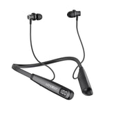 Wireless Waterproof Sports Earphones With 100 Hours Of Playback Time, Bluetooth Earphones With Microphone, In Ear Noise Reduction, Used For Gym Running And Exercise (Y10)