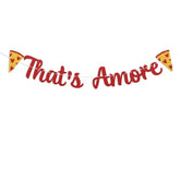 “That’s Amore” Banner — Italian Pizza-Themed Bridal Shower & Bachelorette Decor