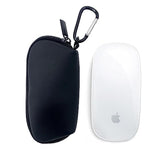 2 Pcs Pu Leather Storage Carrying Case Bag Dust Covers With Inner Velvet For Apple Magic Mouse (I And Ii 2Nd Gen)