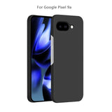 For Google Pixel 9A Case, Minimalist Phone Cases Extremely Light Ultra-Light Super Slim Thin Camera Protection Hard Pc Cover For Google Pixel 9A Matt Case (Gravel Black)