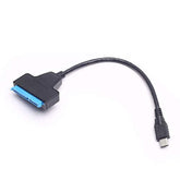 Usb 3.1 Type C To Sata Iii Hdd Ssd 2.5" Hard Drive Adapter Cable 22-Pin Uasp
