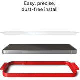 For Zagg Glass Elite Samsung Galaxy S25/ S24 Screen Protector β Ultra-Strong Tempered Glass, Scratch-Resistant, Ez Apply Installation, Invisibleshield, Made With Recycled Materials