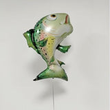4Pcs Fish Foil Balloons Sea Animal Gone Fishing Birthday Party Decor
