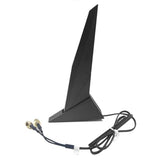 External Wifi 6 6E Antenna 2.4G/5G Magnetic Base Antenna Pc Desktop Computer For Asus Rog Strix Z690 B460 B360 H610 H670 M13H M12 M11 Wifi 2T2R Motherboard Card (Cable 80Cm/2.7Ft)