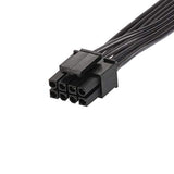 Eps 8 Pin Power Extension Cable, Atx Cpu 8 Pin Female To 8(4+4) Pin Male Eps Extension Cable For Motherboard (2 Pack), 12 Inch