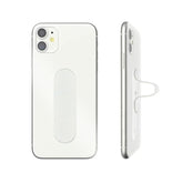 Flatstick Slim Finger Grip Strap & Stand for Phones - Selfie Loop, Glitter White