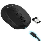 2.4Ghz Rechargeable Wireless Mouse With Adjustable Resolution (Ms-Rcwm)