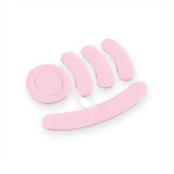 2Sets Pink Rounded Curved Edges Mouse Feet Skates Replacement For Logit G Pro Wireless Gpw Gaming Mouse