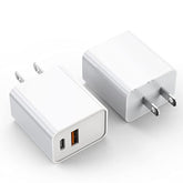 Iphone 16/15 Charger Block, 2Pack 20W Dual Port Pd Fast Usb C Wall Charger Adapter + Usb A Quick Charging Brick Plug Compatible With Iphone 16/15/14/13/12/11/Pro Max/Plus/Xs/Xr/X,Ipad,Airpods And More