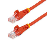 Cat5E Patch Cable With Snagless Rj45 Connectors - 10 Ft - Red (45Patch10Rd)