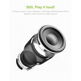 EWA Travel Case Packed, A106 Pro Portable Bluetooth Speaker with Custom Bass Radiator, Brief Design, IP67 Waterproof, Perfect Mini Speaker for Shower, Room, Bike, Car (Red)