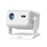 Officially-Licensed App & 1800 Ansismart Mini Projector With Wifi And Bluetooth 4K Support, Auto Focus/ Keystone Outdoor Portable Movie Phone Video Proyector For Bedroom/Home/Wall/Ceilling