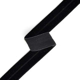4-Yards 15Mm Fold Over Velvet Elastic Stretch Ribbon Trim, Stretch Ela