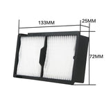 Replacement Elpaf39 V13H134A39 Projector Air Filter Compatible With Epson Powerlite Home Cinema 3500 3800 4010 5040Ub 5050Ub 5040Ube 5050Ube 3200 3000 3700 4030 5020Ub 5030Ub 5030Ube Projector Filter