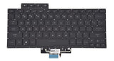 Replacement Keyboard For Asus Rog Zephyrus G14 Ga401 Ga401I Ga401Iv Ga401Q Ga401Qm Ga401U Series Laptop, Zephyrus G14 Replacement Keyboad Wih Backlit Us Layout 8037B0169701