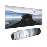 Large Mouse Pad Fighter Pilot Mouse Pads, Xxl Extended Keyboard Mousemat Big Desk Mat Gaming Mousepad For Home Office Accessories