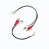 2 Pack 6Ft Rca Female To Speaker Wire, Rca Female Plug Adapter Connector To Ba