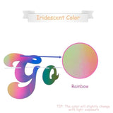 Iridescent “Go Shawty It’s Your Birthday” Hip Hop Banner, Pre-Strung