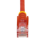Cat5E Patch Cable With Snagless Rj45 Connectors - 10 Ft - Red (45Patch10Rd)