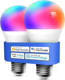 Smart LED Light Bulb E26 Multicolor Dimmable Apple HomeKit Compatible