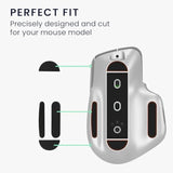 kwmobile Mouse Feet Replacement Compatible with Logitech MX Master 3 / 3S Computer Mouse Skates Sticker - Black
