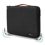 Laptop Sleeve Cover 13 Inch For Notebook Compatible With Macbook Pro/Air, Water-Resistant Case With Ykk Zipper, Polyester