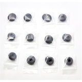 Earbud Covers 12 Pairs Replacement Foam Earphone Covers With Separate Packaging For In Ear Earbuds (Grey)