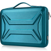 15.6 Inch Laptop Sleeve Rugged Case Waterproof Hard Shell Protective Bag Fits Most 15-15.6" Laptops/Macbook Pro/Lenovo Ideapad/Hp Envy/Dell Xps (Teal)