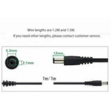 12V Power Supply Adaptor Compatible For Samsung G3 Station 1Tb, 1.5Tb, 2Tb External Hard Drive Dc12V Power Cable 24W Ac/Dc 2 Prong Ac Charger Adapter Replacement (Ac 3.3Ft/Dc 3.3Ft)