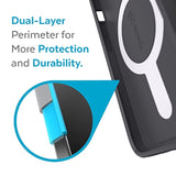 Speck iPhone 13 Pro Case - Drop Protection & Scratch Resistant, Built for MagSafe Case for iPhone13 Pro - Slim Design with Soft Touch Coating - Black, Slate Grey CandyShell Pro