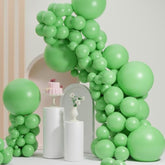 Green Balloons Different Sizes 18 12 10 5 Inches, Spring Green Balloons, Greens Balloon Garland Arch For Spring Party Birthday Baby Shower Bridal Shower Wedding Decorations(Springgreen)
