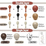 Cow Balloon Arch Kit: Dusty Rose, Brown, & Neutral Party Garland