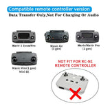 8.15 Inch Micro-Ab To Ios Remote Controller Cable For Dji Mavic Mini/Se/Air/Pro Platinum,Mavic 2 Pro Zoom,Otg Nylon Braided Rc Phone Data Cord(Ios Connector)