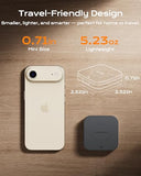 Qi2.2 25W Magnetic Wireless Charger, Foldable 3 in 1 Travel Charging Station for iPhone 17/16/15/14/13/12, 5W for Watch & AirPods, Aluminum