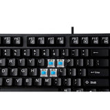 Akb-670Ub Mechanical Keyboard With Copilot Ai Hotkey - Blue Switch, Multi-Os Compatible | Enhanced Productivity With Tactile Feel And Multimedia Keys