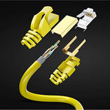 Maximm Cat 7 Ethernet Cable 100 Ft LAN Cable, Internet Cable and Network Cable