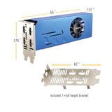 4 Monitor Video Card Gtx 730 4Hdmi Multi-Display 2Gb Ddr3 Video Card Support U