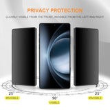 2 Pack For Samsung Galaxy S25 Ultra 6.86" Matte Privacy Screen Protector Tempered Glass Film, Anti-Glare Anti-Spy Anti-Fingerprint Ultrasonic Fingerprint Support, Ultra-Thin 0.2Mm