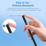 Ipad Stylus Pencil(5 Extra Tips) With Magnetic Attachment,Usb-C Faster Charge,Tilt Sensitivity Palm Rejection,Compatible With2018-2025 Ipad Prom4/12.9/11,Air M3/M2/3/4/5,Ipad6-11,Mini5/6/7Gen?Black?
