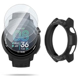 Watch Screen Protector Compatible For Coros Pace Pro, Tempered Glass Film Anti Scratch High Definition Full Coverage And Soft Tpu Protective Case