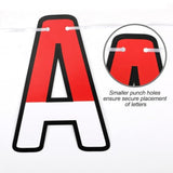 Cartoon Red And White Birthday Banner, Cartoon Animation Theme Birthday Decorations Happy Birthday Letters Garland Sign For Home Wall Door Window Parties Hanging Bunting Decor