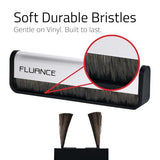 Anti-Static Carbon Fiber Record Cleaning Brush - Safely Removes Dust & Static from Vinyl Records to Preserve Sound Quality and Reduce Pops, Crackles,