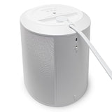 2-Pack - Extra Short Power Cords Compatible With Sonos Era 100 And Era 300 Speakers (White - 19.5 Inches)