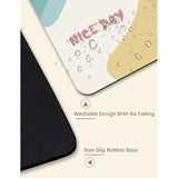 Square Mouse Pad Morandi-Style Minimalist, Portable Design For Office, School & Home With Non-Slip Base.Washable Smooth Mouse Pads With Stitched Edges,9.5X7.9 Inches (A326)