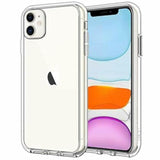 JETech Case for iPhone 11 6.1-Inch, Non-Yellowing Shockproof Phone Bumper Cover, Anti-Scratch Clear Back (Clear)